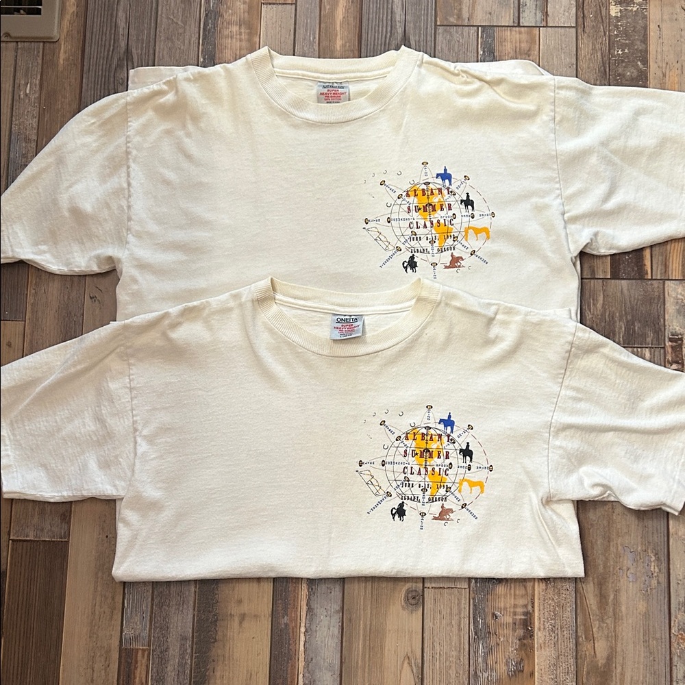 Vintage  Graphic Men's Short Sleeve Tee from OQHA circuit 1992